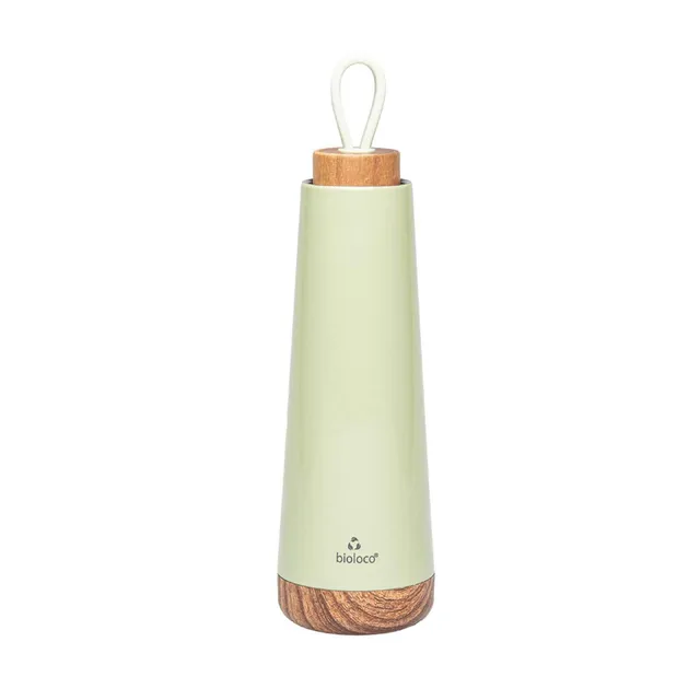 chic-mic-bioloco-loop-isolierflasche-500-ml-hellgr-n-edelstahl image 1
