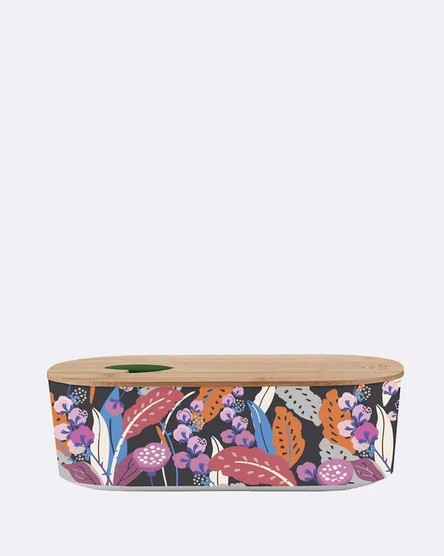 chic-mic-bioloco-plant-lunchbox-oval-magic-flower image 1