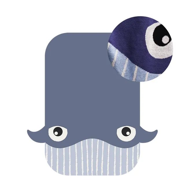 chic-mic-kinderdecke-tiermotive-whale-80-x-140-cm image 1