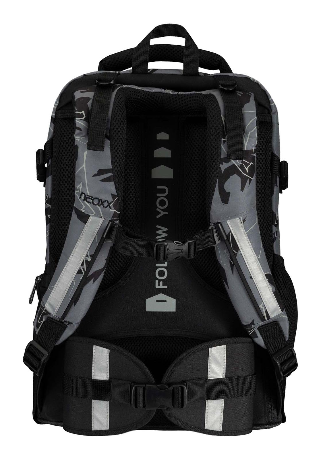 neoxx-active-pro-schulrucksack-mit-laptopfach-dragon-thunder-grau-30l image 4