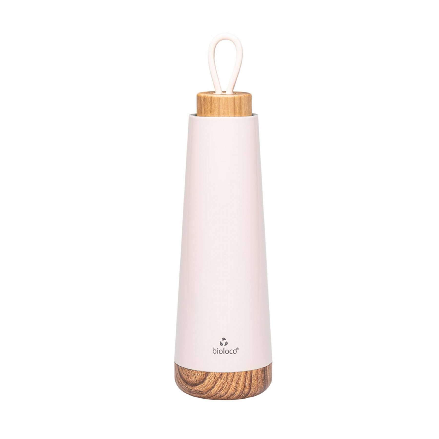 chic-mic-bioloco-loop-isolierflasche-500-ml-rosa-edelstahl-thermoflasche image 1