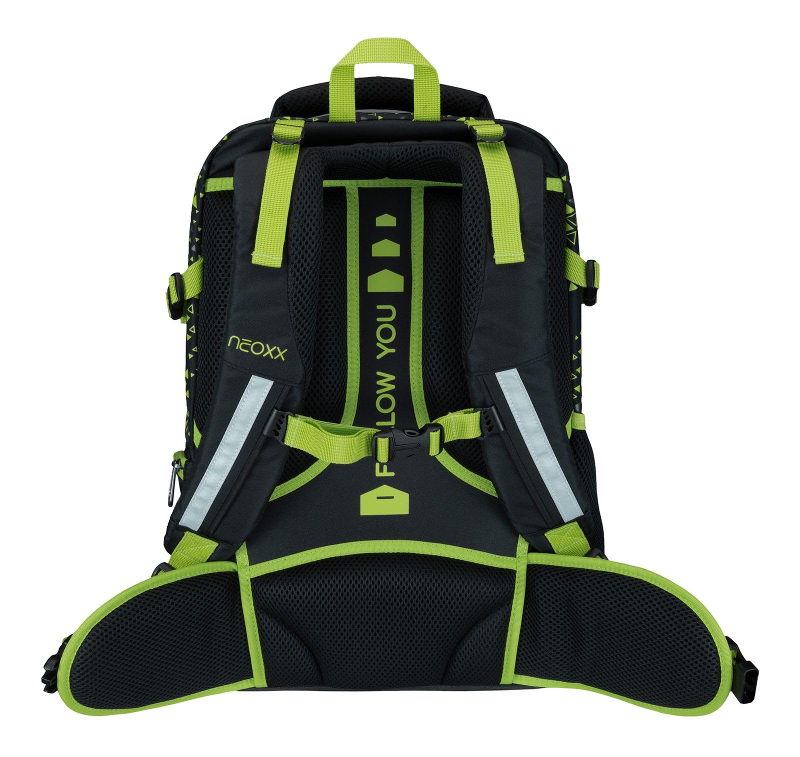 neoxx-active-pro-schulrucksack-mit-laptopfach-code-breaker-hellgr-n-schwarz-30l image 3