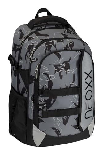 neoxx-active-pro-schulrucksack-mit-laptopfach-dragon-thunder-grau-30l image 8