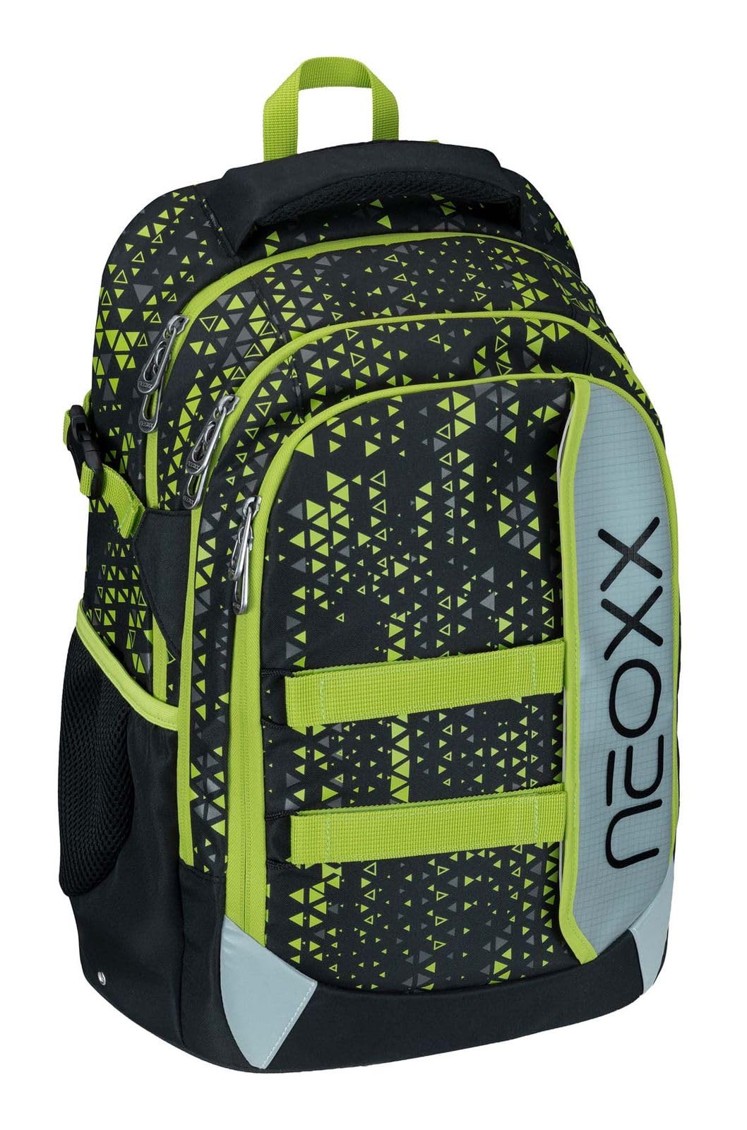neoxx-active-pro-schulrucksack-mit-laptopfach-code-breaker-hellgr-n-schwarz-30l image 2