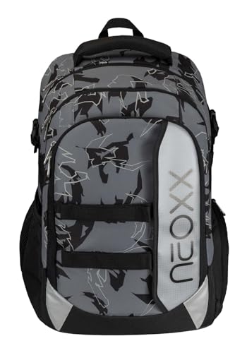 neoxx-active-pro-schulrucksack-mit-laptopfach-dragon-thunder-grau-30l image 7