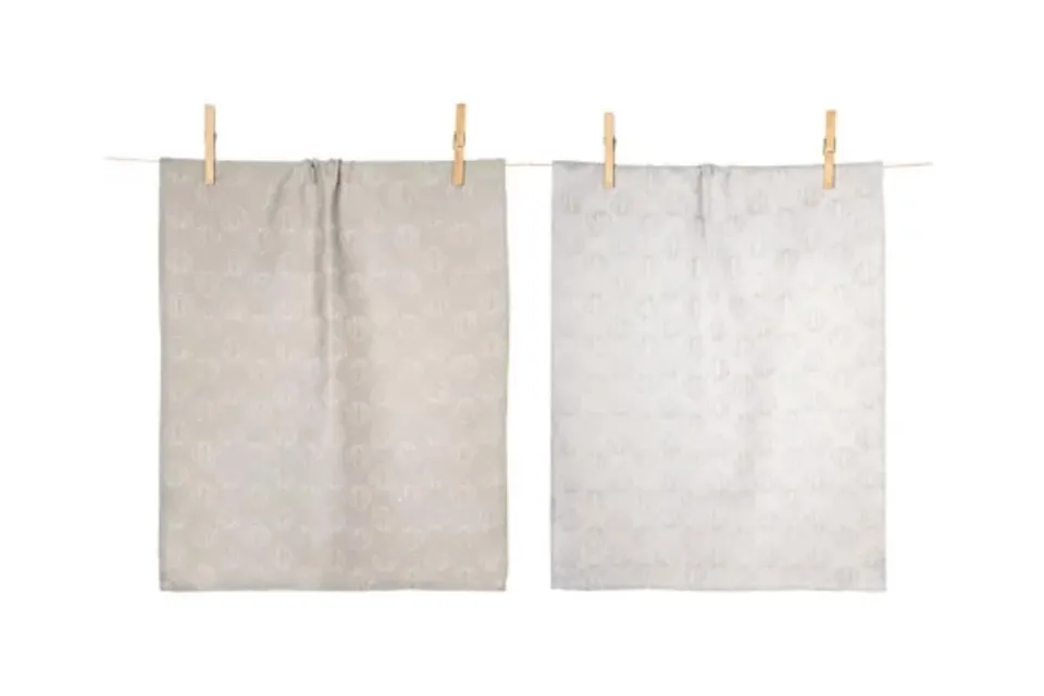 pad-concept-shell-geschirrtuch-set-beige-weiss-50-x-70-cm-2er-set image 1