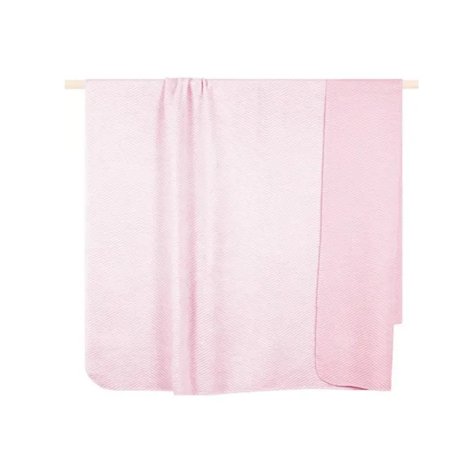 pad-concept-byron-cream-light-pink-decke-150-x-200-cm-jacquard image 1