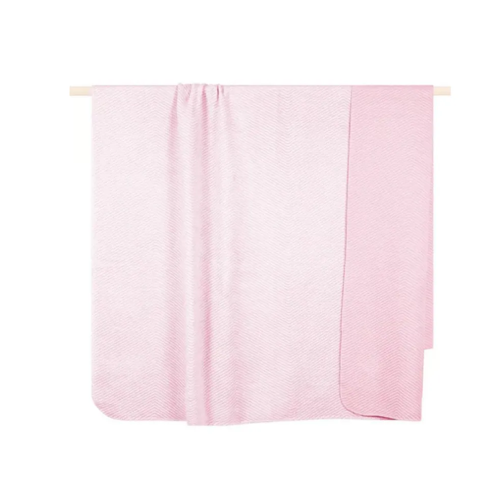 pad-concept-byron-cream-light-pink-decke-150-x-200-cm-jacquard image 1