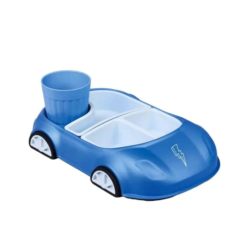 chic-mic-bioloco-plant-kids-set-car-blue-lightning-aus-pla image 1