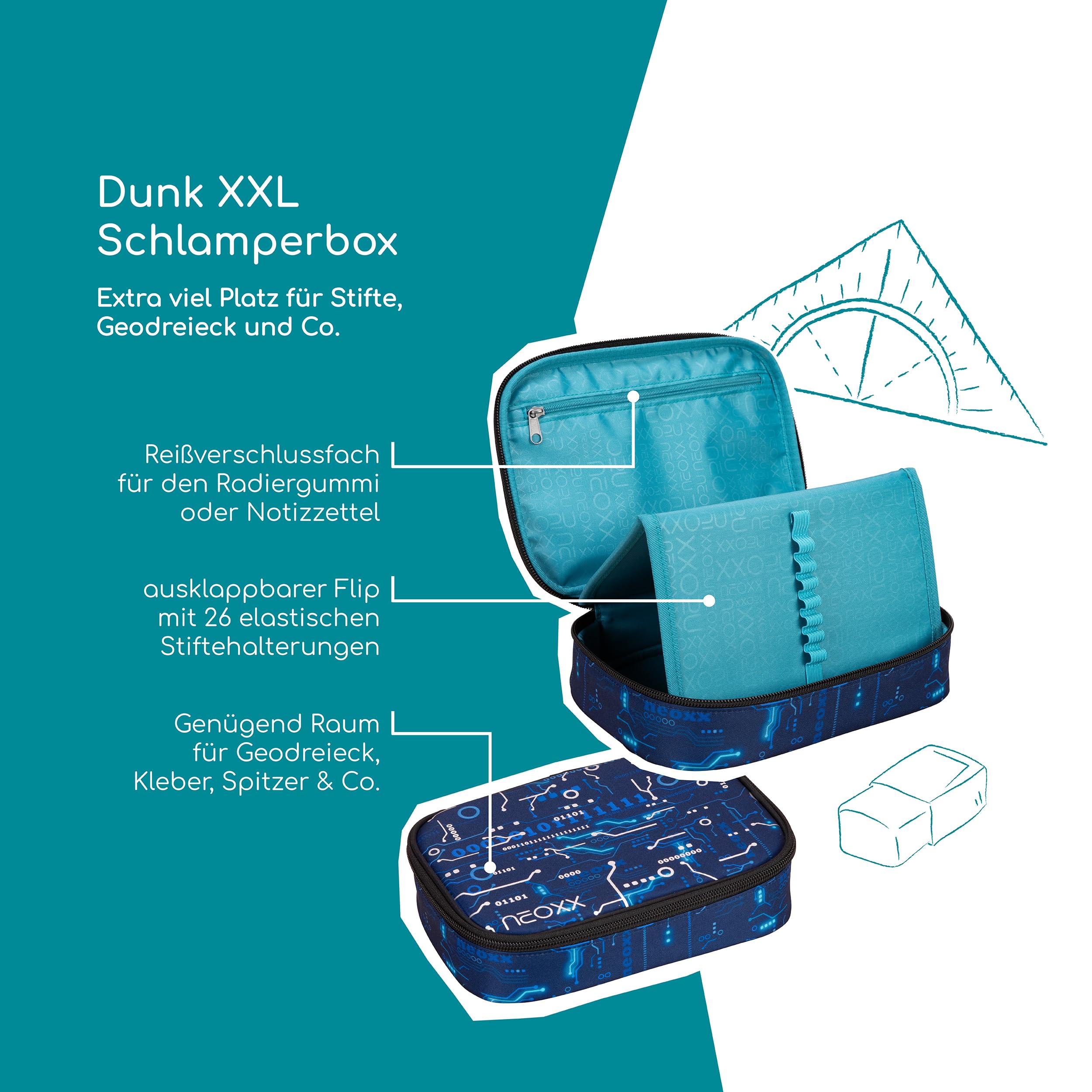 neoxx-dunk-next-level-xxl-schlamperbox-26-stiftschlaufen image 2
