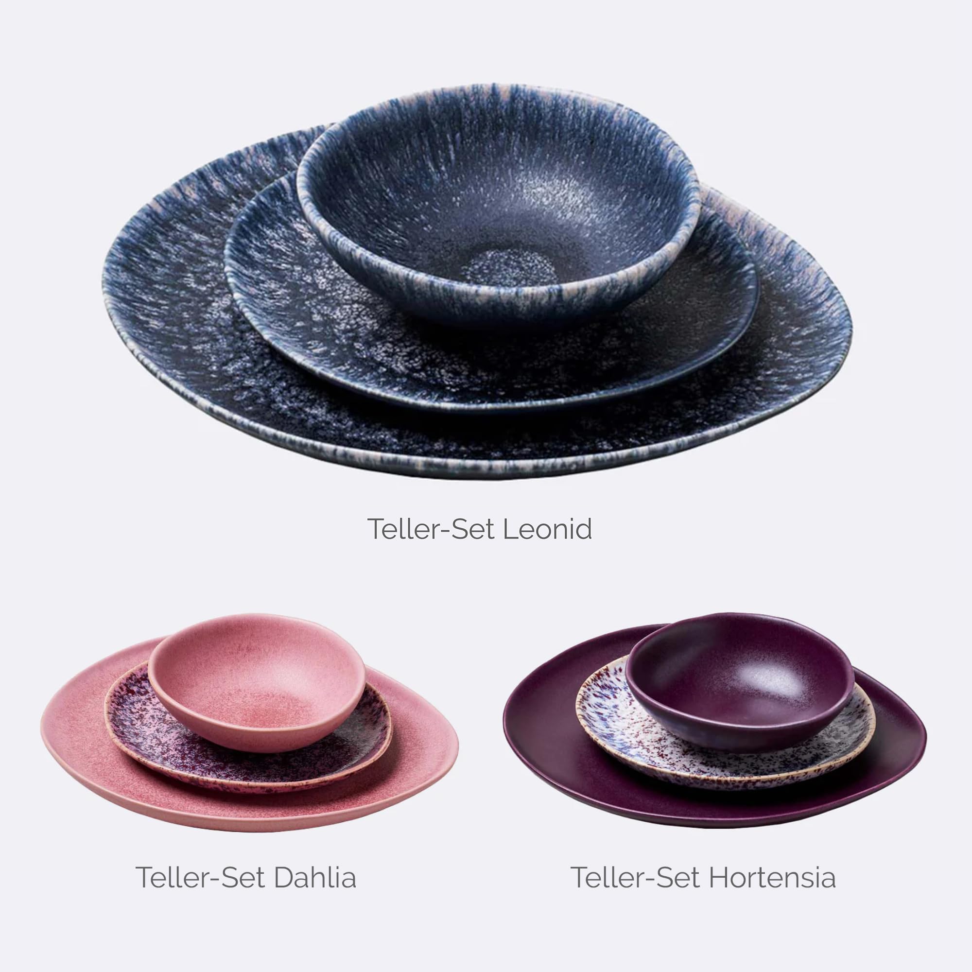 chic-mic-dahlia-keramik-teller-set-3-teilig image 2
