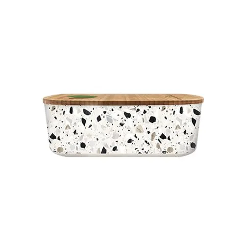 chic-mic-bioloco-plant-lunchbox-oval-natural-terrazzo image 1