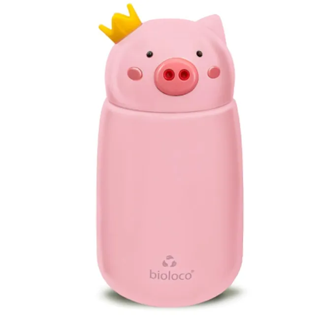 chic-mic-bioloco-kids-bottle-piglet-kinderthermoflasche-320-ml image 1