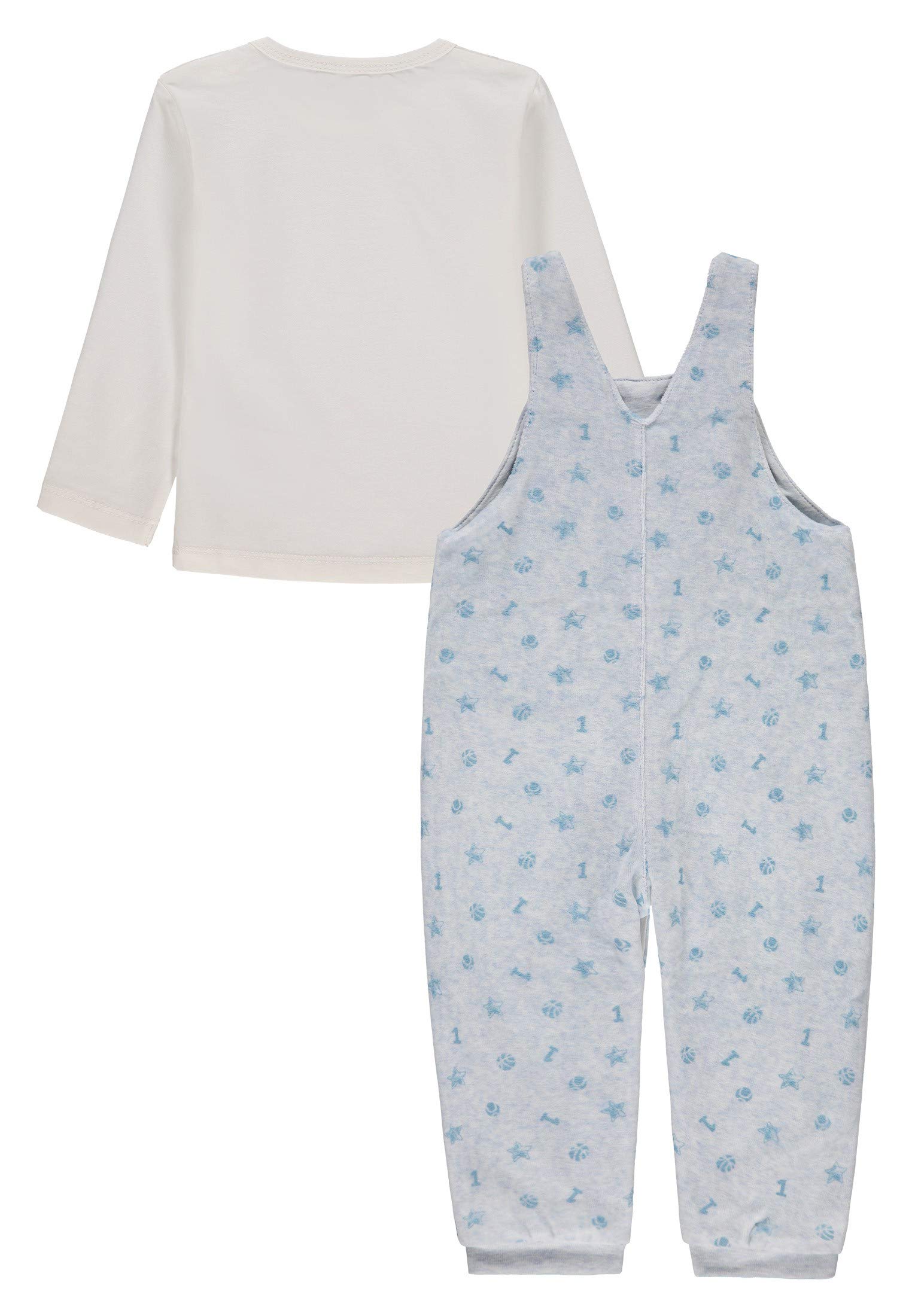 kanz-baby-jungen-set-latzhose-langarmshirt image 2