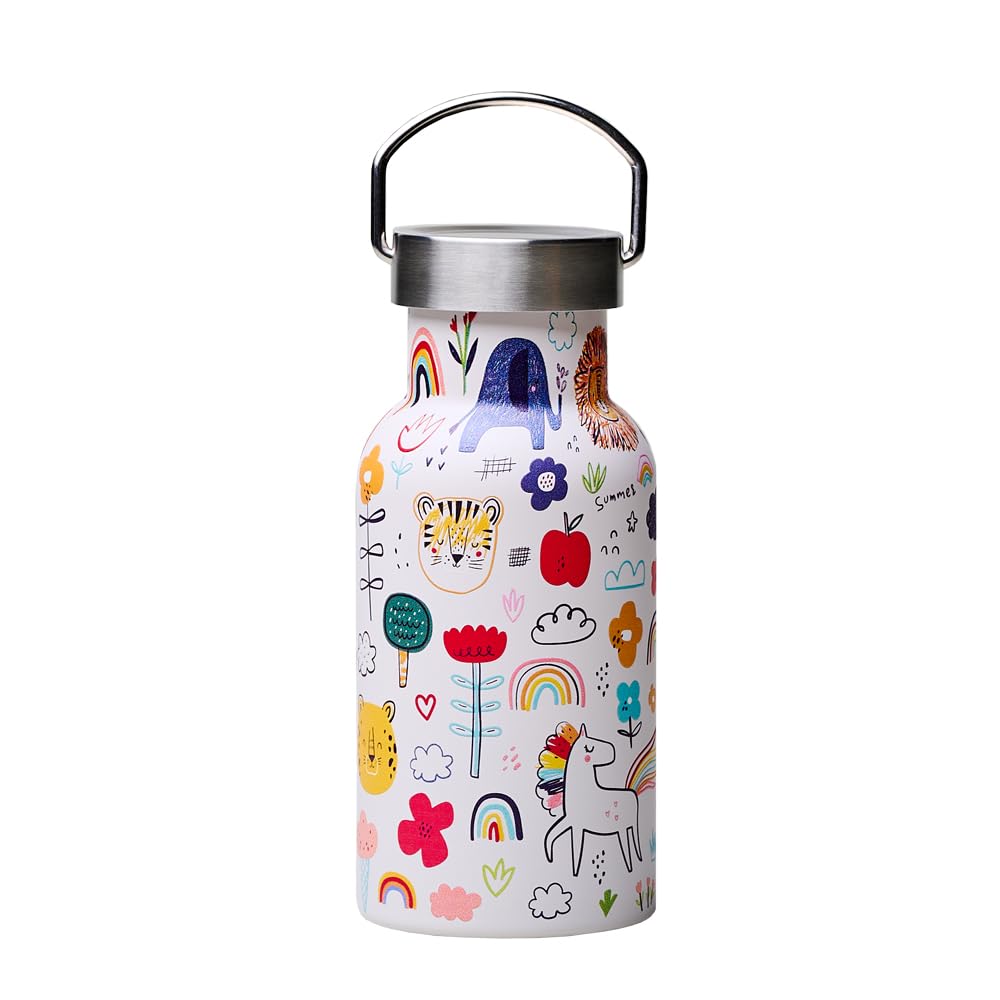 chic-mic-bioloco-sky-kids-thermoflasche-doodles-350-ml image 2