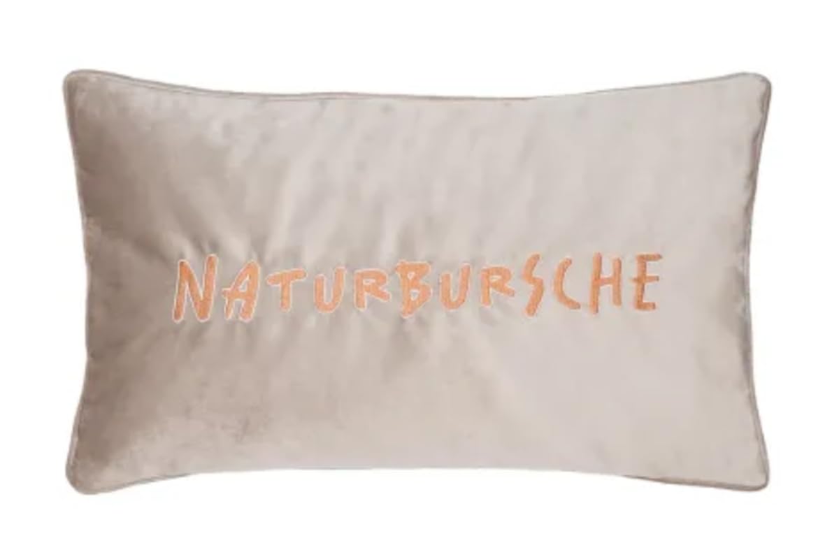 pad-concept-letters-naturbursche-taupe-30-x-50-cm-kissenh-lle-mit-stickerei image 1