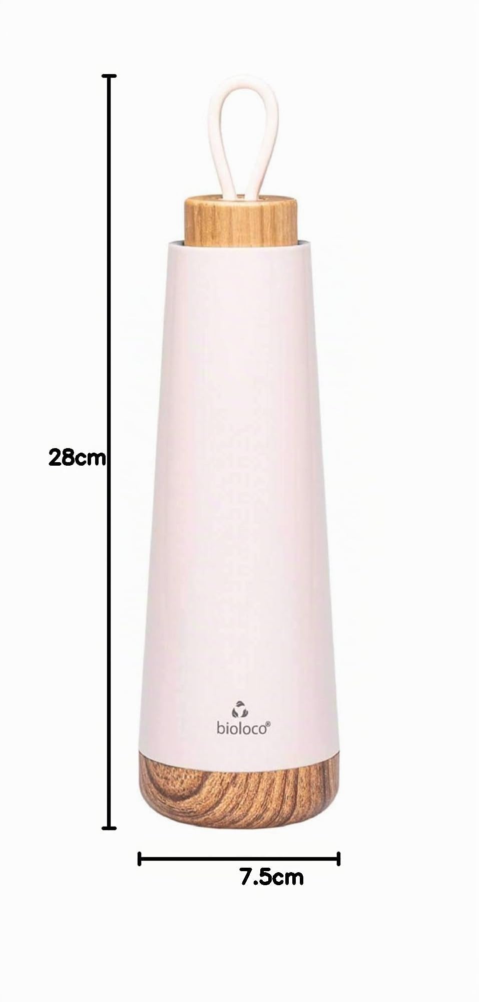 chic-mic-bioloco-loop-isolierflasche-500-ml-rosa-edelstahl-thermoflasche image 7