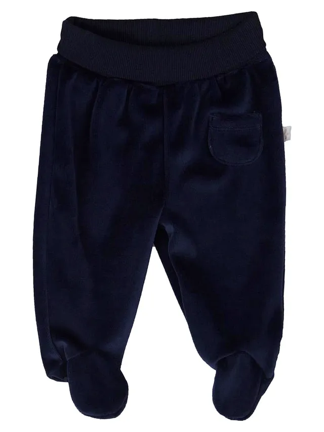kanz-baby-jogginghose-mit-fu-nicky-velours-hose-f-r-babys image 1